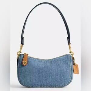 COACH DENIM SWINGER 20/INDIGO